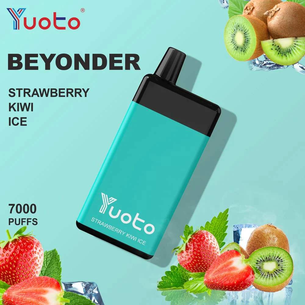 Yuoto Beyonder 7000 Puffs - Strawberry Kiwi ice