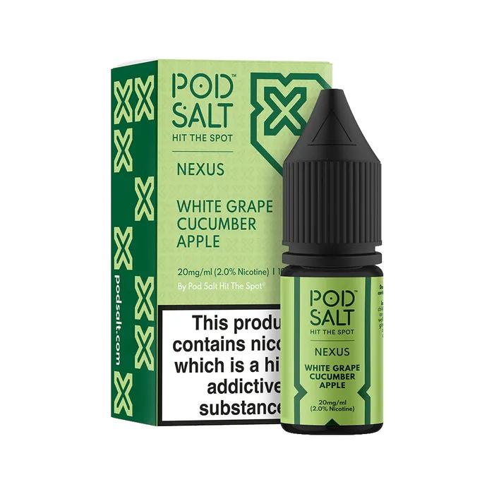 White Grape Cucumber Apple - POD SALT NEXUS