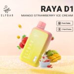 ELF BAR RAYA D1 – Mango Strawberry Ice Cream