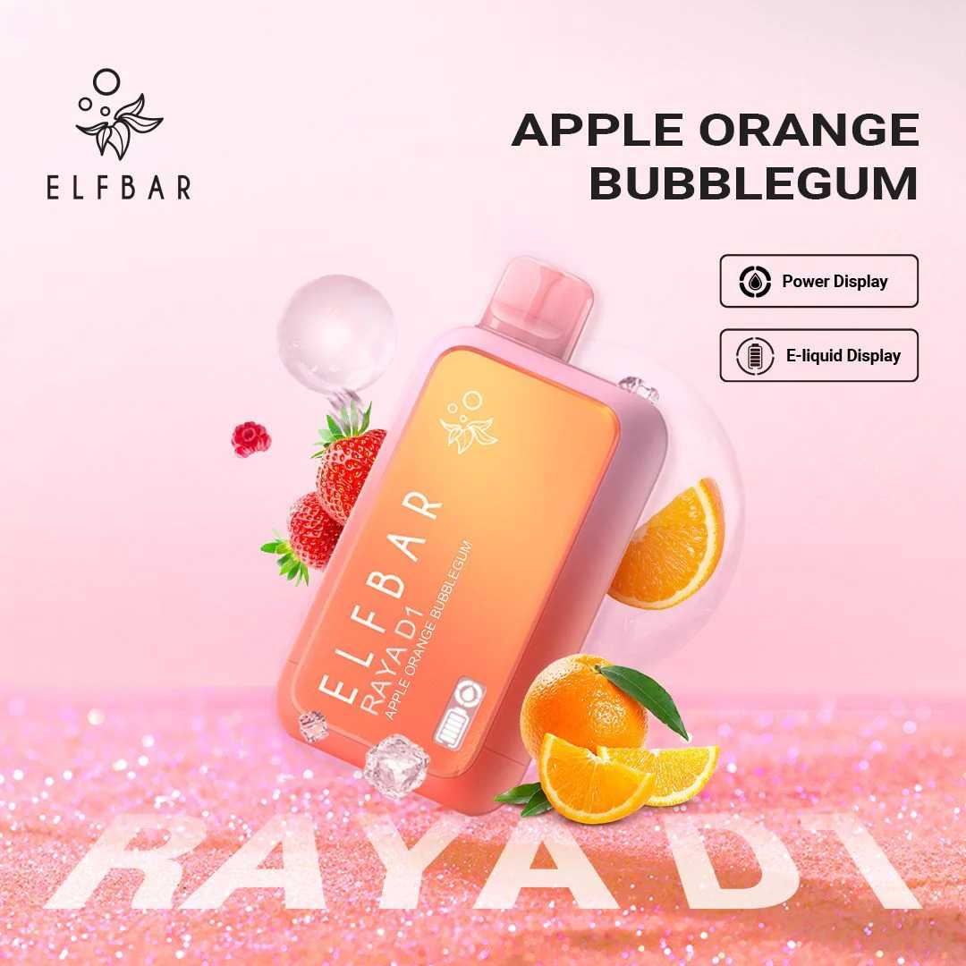 ELF BAR RAYA D1 - Apple Orange Bubblegum