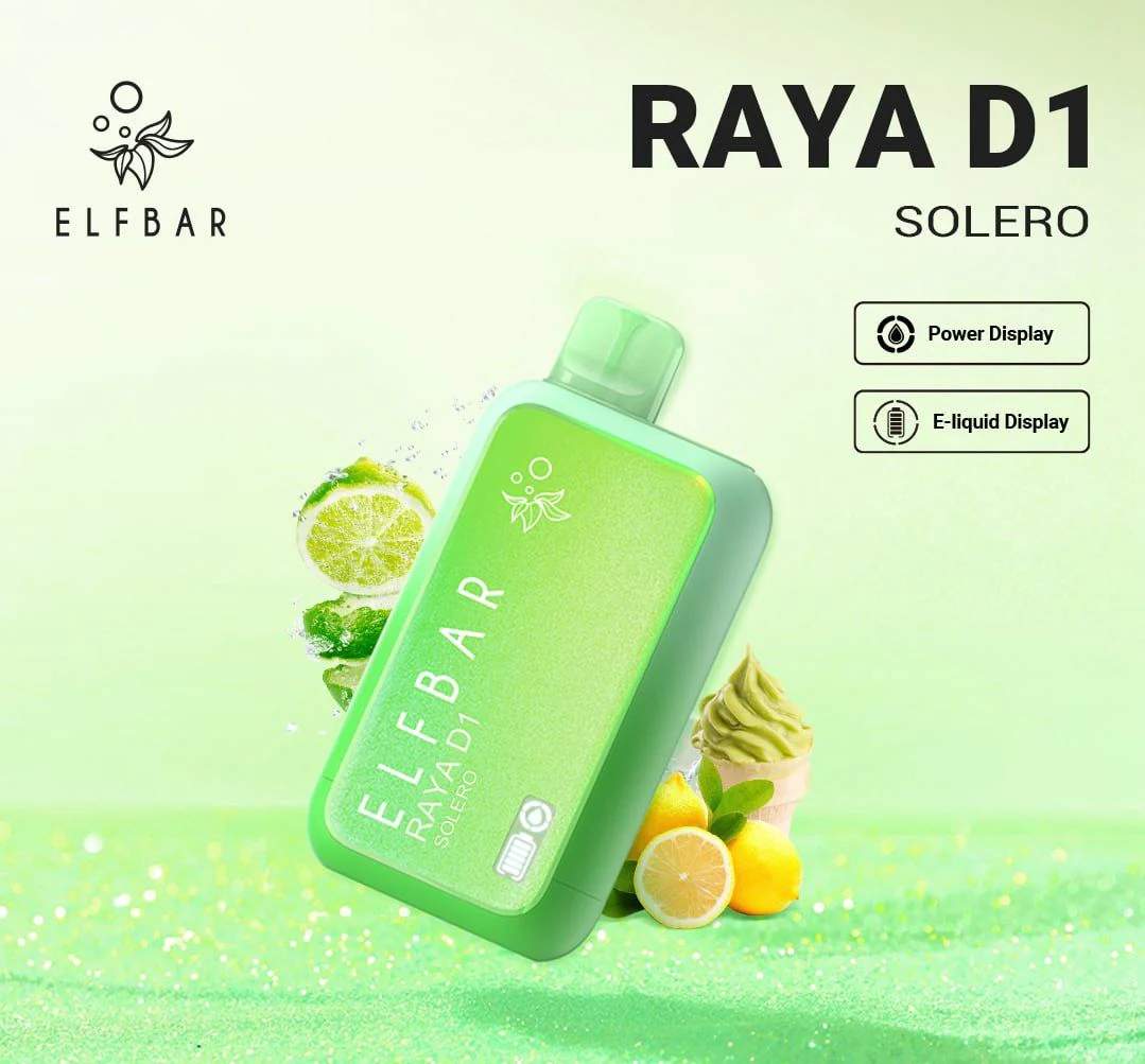 ELF BAR RAYA D1 - Solero - 13000 Puffs