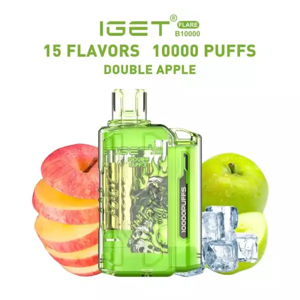 IGET FLARE B10000 - Double Apple