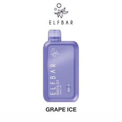 Elfbar Raya D1 Grape ice (13000 Puffs)