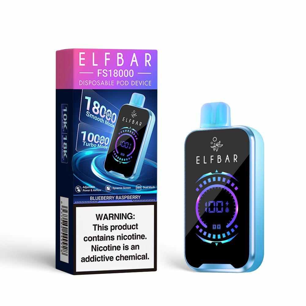 ELFBAR FS18000 Blueberry Raspberry