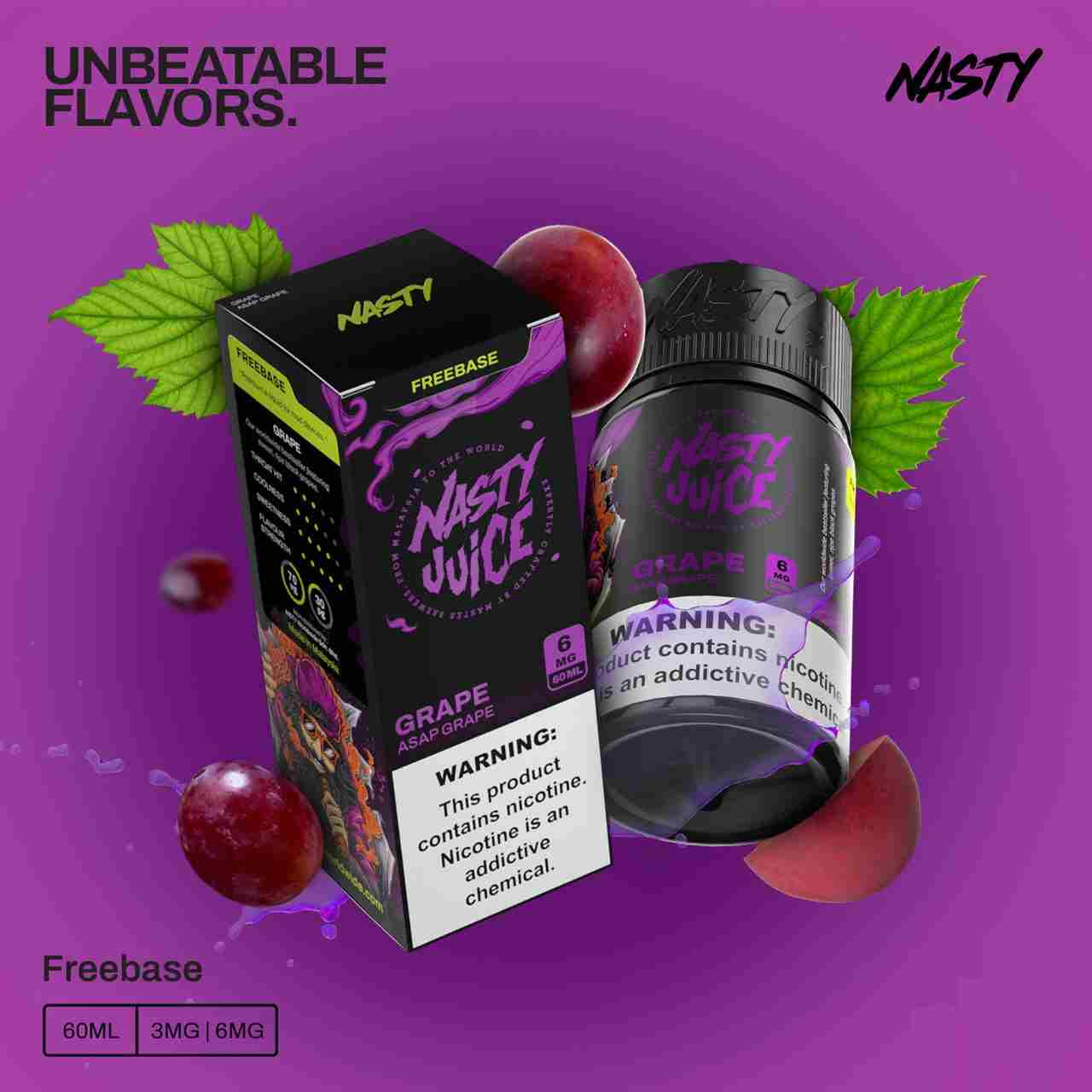 Nasty Juice Asap Grape E Liquid